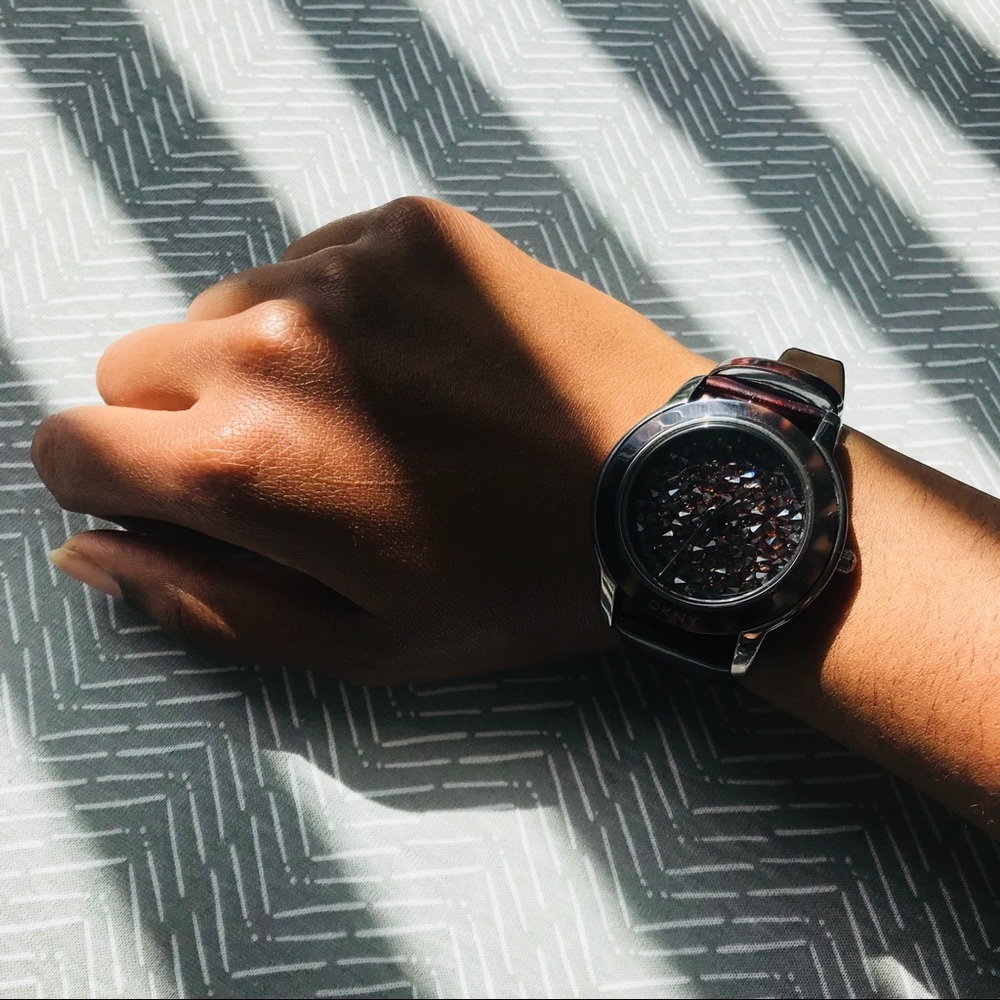 DKNY Tortoise-shell Style Strap Watch